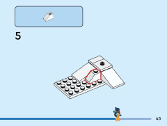LEGO 60376 instructions page 45 – build guide