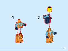 LEGO 60376 instructions page 5 – build guide