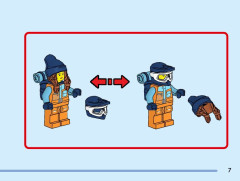 LEGO 60376 instructions page 7 – build guide