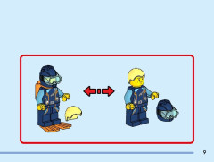 LEGO 60377 instructions page 9 – build guide