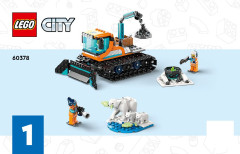 LEGO 60378 instructions page 1 – build guide