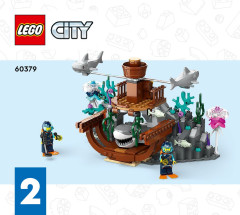 LEGO 60379 instructions page 1 – build guide