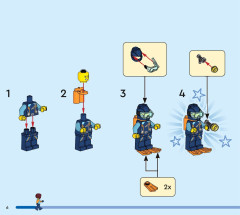 LEGO 60379 instructions page 6 – build guide