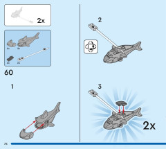 LEGO 60379 instructions page 76 – build guide