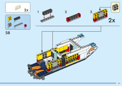 LEGO 60379 instructions page 61 – build guide