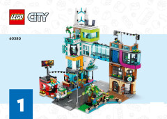 LEGO 60380 instructions page 1 – build guide
