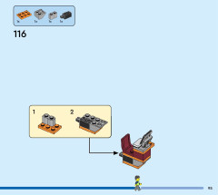 LEGO 60388 instructions page 95 – build guide