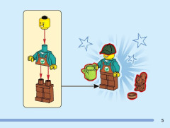 LEGO 60390 instructions page 5 – build guide