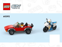 LEGO 60392 instructions page 1 – build guide