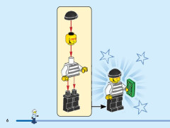 LEGO 60392 instructions page 6 – build guide