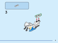 LEGO 60392 instructions page 9 – build guide