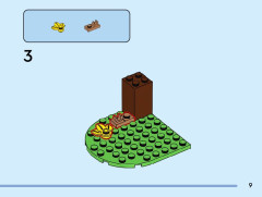 LEGO 60393 instructions page 9 – build guide