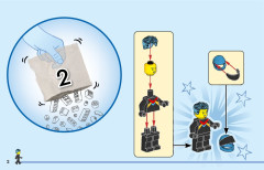 LEGO 60395 instructions page 2 – build guide