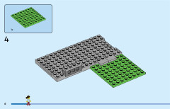 LEGO 60398 instructions page 6 – build guide