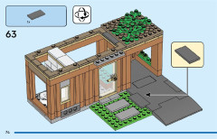 LEGO 60398 instructions page 74 – build guide