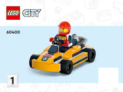 LEGO 60400 instructions page 1 – build guide