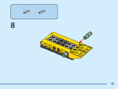 LEGO 60401 instructions page 13 – build guide