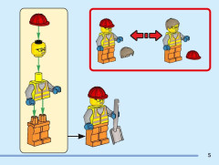 LEGO 60401 instructions page 5 – build guide