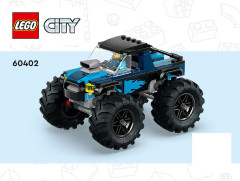 LEGO 60402 instructions page 1 – build guide
