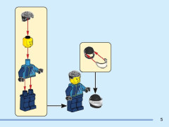 LEGO 60402 instructions page 5 – build guide