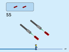 LEGO 60402 instructions page 69 – build guide