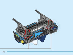 LEGO 60402 instructions page 74 – build guide