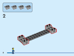 LEGO 60402 instructions page 8 – build guide