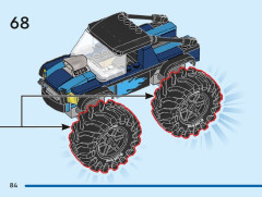 LEGO 60402 instructions page 84 – build guide