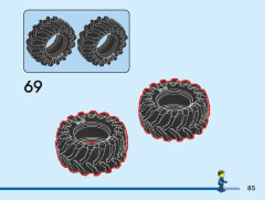 LEGO 60402 instructions page 85 – build guide