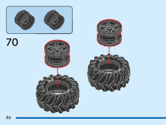 LEGO 60402 instructions page 86 – build guide
