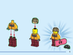 LEGO 60403 instructions page 5 – build guide