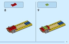 LEGO 60404 instructions page 11 – build guide
