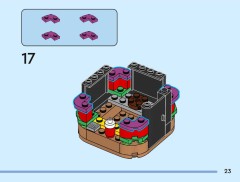 LEGO 60404 instructions page 23 – build guide