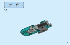 LEGO 60405 instructions page 21 – build guide