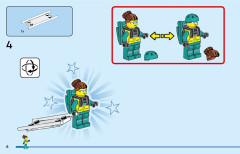 LEGO 60405 instructions page 6 – build guide