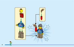 LEGO 60405 instructions page 8 – build guide