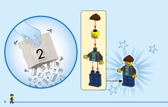 LEGO 60406 instructions page 2 – build guide