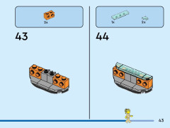 LEGO 60408 instructions page 43 – build guide