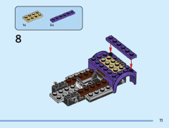LEGO 60408 instructions page 11 – build guide