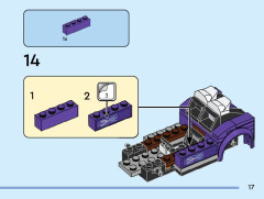 LEGO 60408 instructions page 17 – build guide