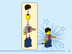 LEGO 60408 instructions page 3 – build guide