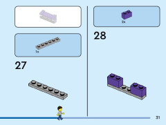 LEGO 60408 instructions page 31 – build guide