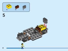 LEGO 60408 instructions page 8 – build guide