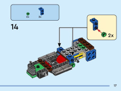 LEGO 60408 instructions page 17 – build guide