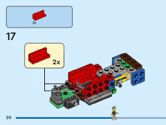 LEGO 60408 instructions page 20 – build guide