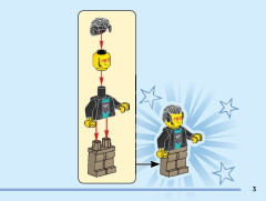 LEGO 60408 instructions page 3 – build guide