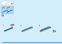 LEGO 60408 instructions page 128 – build guide