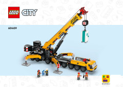 LEGO 60409 instructions page 1 – build guide