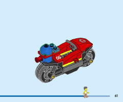 LEGO 60410 instructions page 61 – build guide