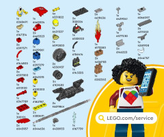 LEGO 60410 instructions page 71 – build guide